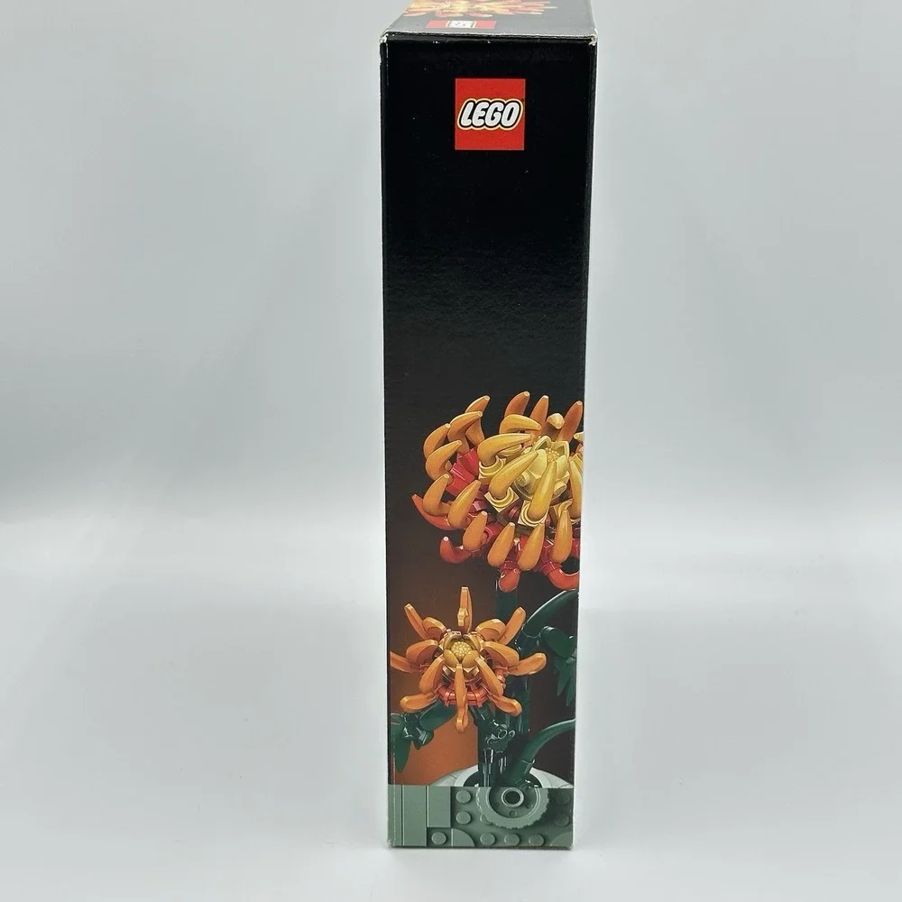 LEGO Icons Chrysanthemum 10368 Botanical Collection Flower Decor Set New - Picture 6 of 7